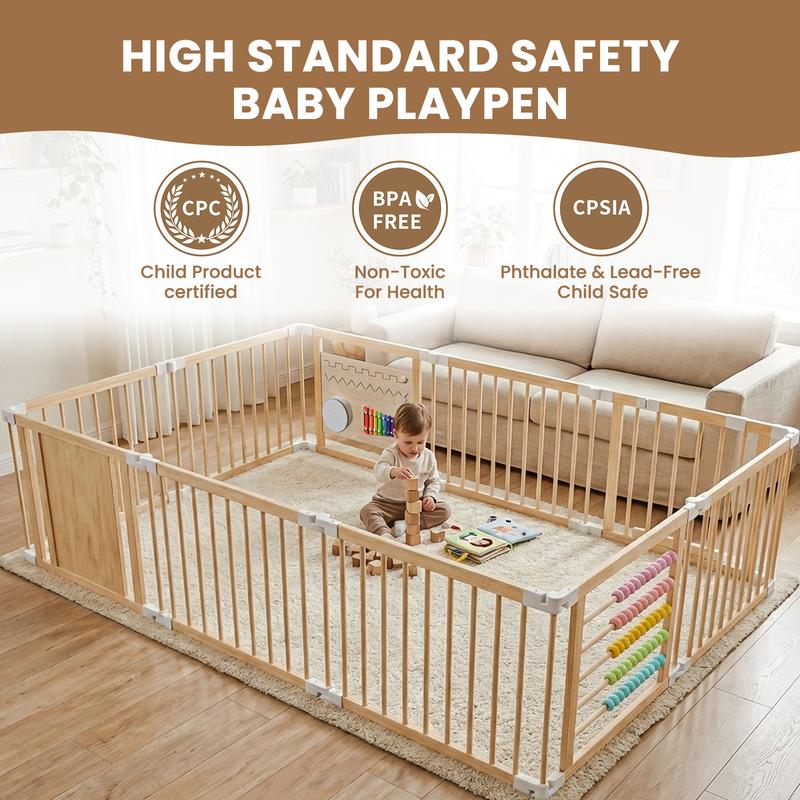 CPC, CPSC and CPSIA safety certified baby playpen